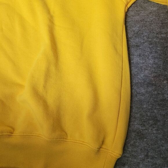 Official GM Corvette Womens Jacket Size S Yellow 1/4 Zip Pullover Sweatshirt - Picture 6 of 9